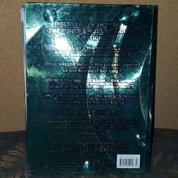 Guinness World Records 2013- Hardcover - Picture 2 of 2